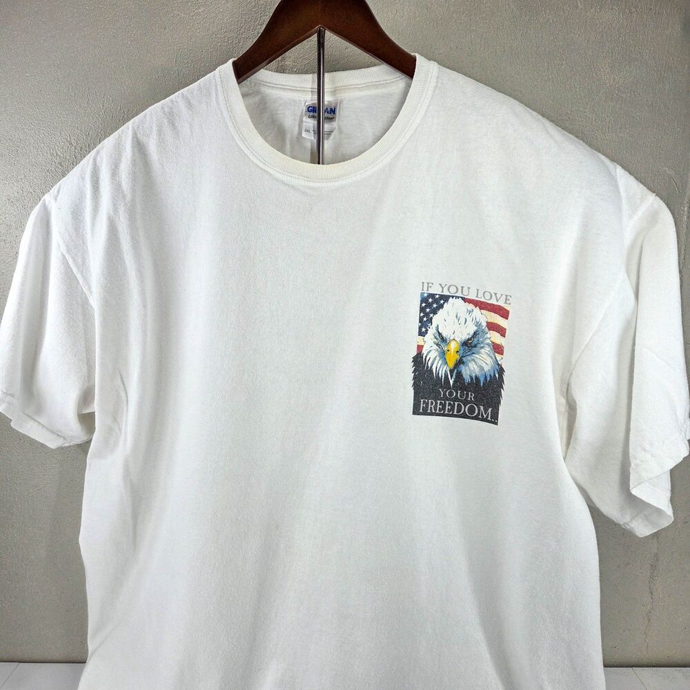 Tom Gallo Art It Is The Veteran Military Graphic Tee Shirt Gildan Sz 2XL